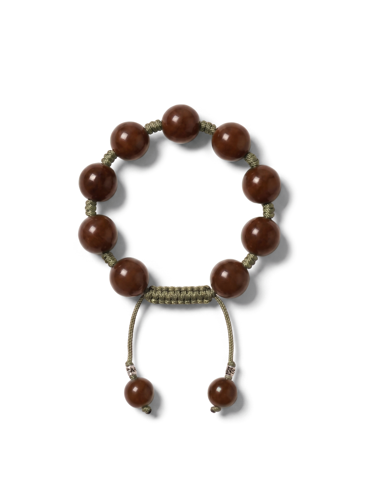 Tobacco Jade Bracelet