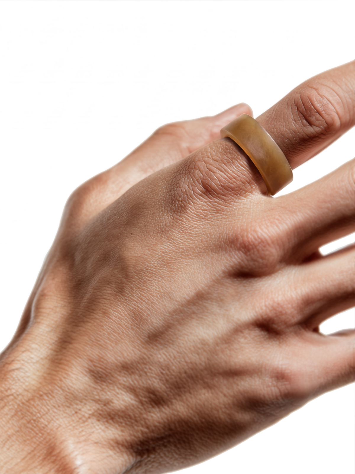 Honey Jade Ring