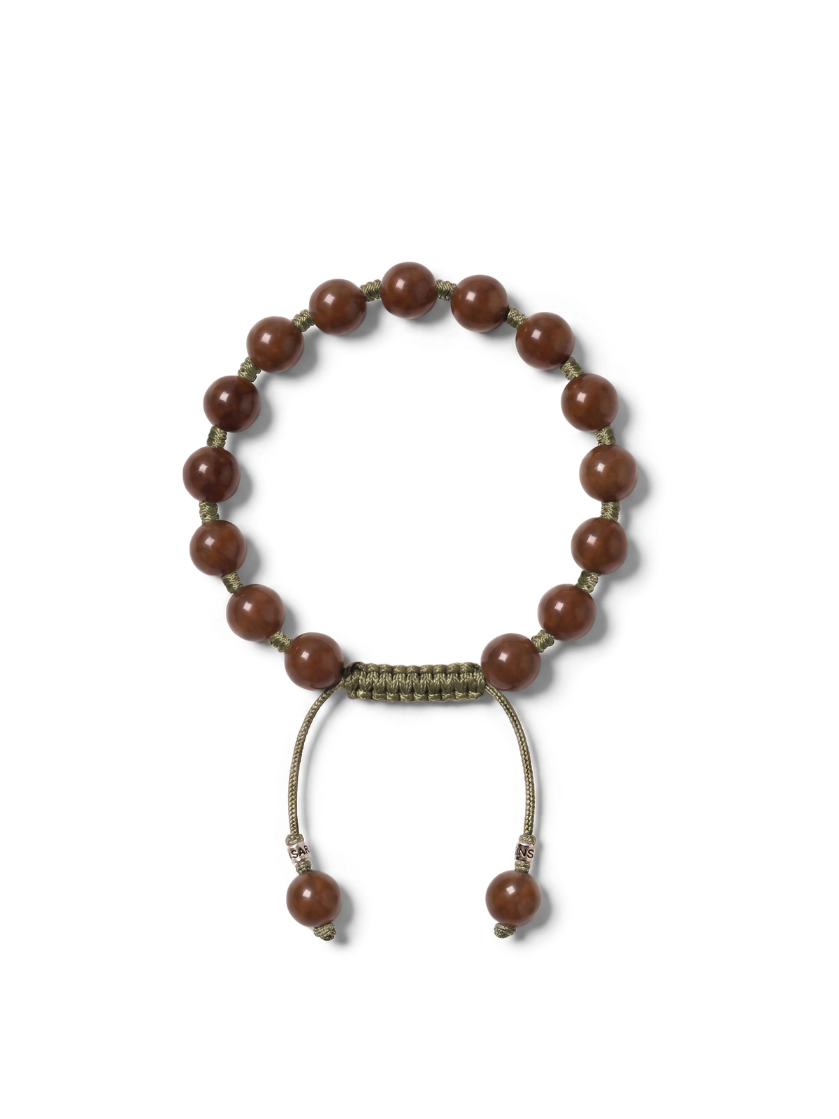 Tobacco Jade Bracelet